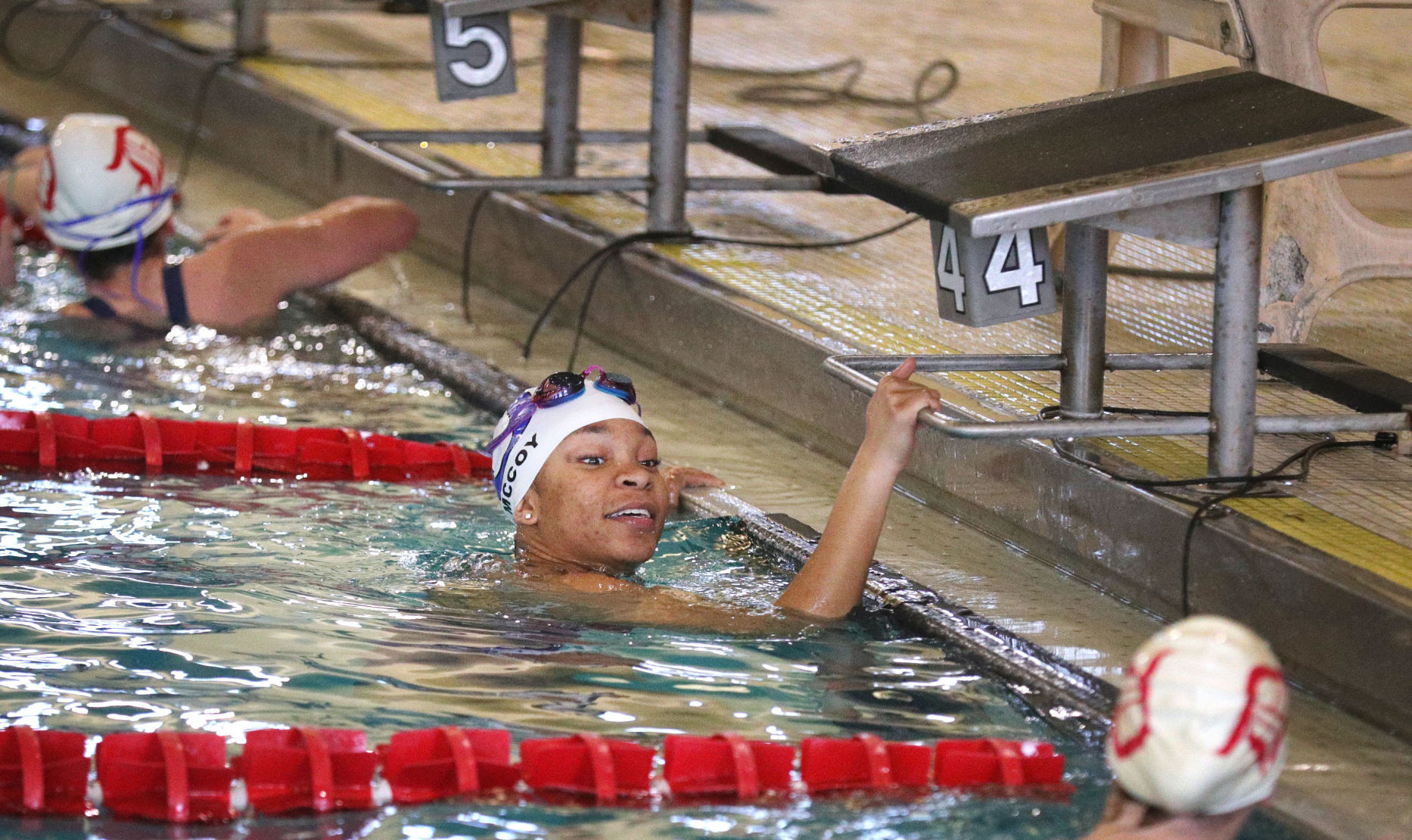 Oakcrest vs Delsea Regional swim meet